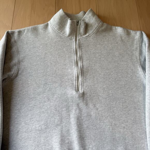 Lululemon 1/4 Zip Fleece Pullover Women's Large Gray Athleisure Sportswear - Picture 3 of 9